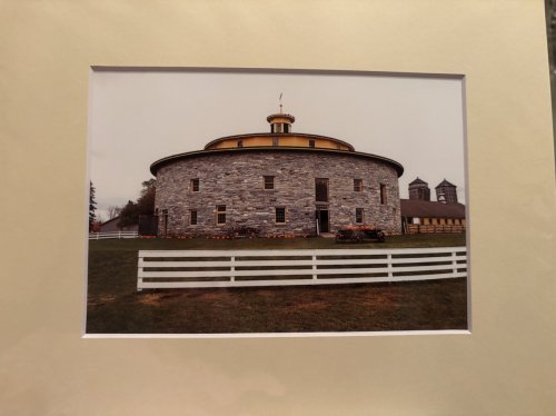 Hancock Shaker Village, Stone Building and Pumpkins, Pittsfield, MA