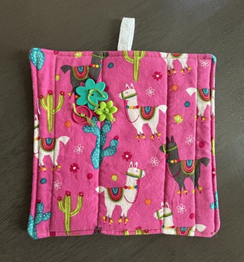 Fiesta Llama Pot Holder